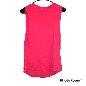 Fabletics Athletic Woman’s Pink Casual Sleeveless Sporty Tank Top Size XS